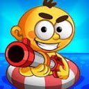 Raft Wars Unblocked  screen for extension Chrome web store in OffiDocs Chromium