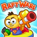Raft Wars Unblocked Game  screen for extension Chrome web store in OffiDocs Chromium