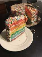 Безкоштовно завантажте Rainbow cake_DIY безкоштовну фотографію чи зображення для редагування за допомогою онлайн-редактора зображень GIMP
