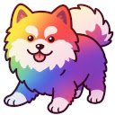 Rainbow Dog  screen for extension Chrome web store in OffiDocs Chromium