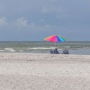 Rainbow umbrella on the beach  screen for extension Chrome web store in OffiDocs Chromium