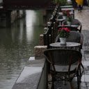 Rain falls by the lake  screen for extension Chrome web store in OffiDocs Chromium