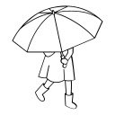 Rainy Day Girl  screen for extension Chrome web store in OffiDocs Chromium