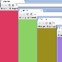 Skrin Tab Baharu Berwarna Rawak untuk sambungan kedai web Chrome dalam OffiDocs Chromium