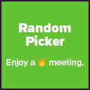 Tela Random Picker Online para extensão da loja virtual do Chrome no OffiDocs Chromium