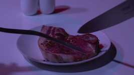Free download Raw Meat Slice -  free video to be edited with OpenShot online video editor