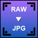 صفحه تبدیل RAW به JPG برای افزونه فروشگاه وب Chrome در OffiDocs Chromium