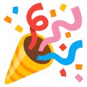 Reactji Confetti Cannon  screen for extension Chrome web store in OffiDocs Chromium