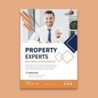 Free download Real Estate Flyer Template Free Vector 2 free photo or picture to be edited with GIMP online image editor