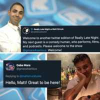 Free download Really Late Night Twitter Interviews free photo or picture to be edited with GIMP online image editor