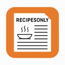 RecipesOnly  screen for extension Chrome web store in OffiDocs Chromium