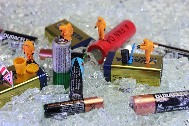 Free download recycling battery miniature figures free picture to be edited with GIMP free online image editor