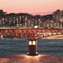 Red Bridge in the City  screen for extension Chrome web store in OffiDocs Chromium