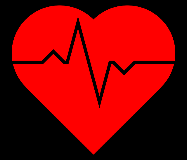 Free download Red Heart Black -  free illustration to be edited with GIMP free online image editor