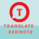 RedNote Translator  screen for extension Chrome web store in OffiDocs Chromium