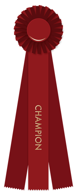 Free download Red Ribbon Champion -  free illustration to be edited with GIMP free online image editor