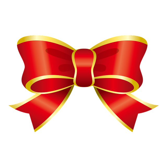 Free download Red Ribbon Gift -  free illustration to be edited with GIMP free online image editor