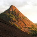 red rock mountain bathed in the glow  screen for extension Chrome web store in OffiDocs Chromium