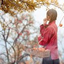 Red shirt girl and fruit basket  screen for extension Chrome web store in OffiDocs Chromium