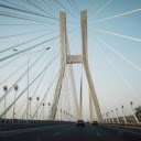 Redzinski Bridge In Poland At Dawn  screen for extension Chrome web store in OffiDocs Chromium