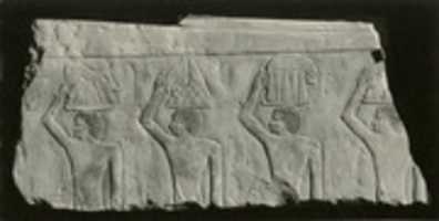Free download Relief Fragment depicting offering bearers from the mastaba of Idut free photo or picture to be edited with GIMP online image editor