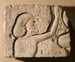 Free download Relief fragment of an Asiatic prisoner free photo or picture to be edited with GIMP online image editor