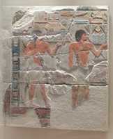 Free download Relief from the Pyramid Temple of Senwosret I, with Offering Bearers free photo or picture to be edited with GIMP online image editor