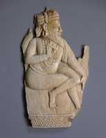 Free download Relief Panel Depicting a Seated Sadhu free photo or picture to be edited with GIMP online image editor
