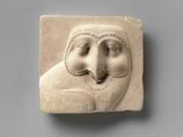 Free download Relief plaque with face of an owl free photo or picture to be edited with GIMP online image editor