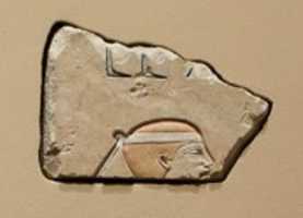 Free download Relief, tomb of Khety: head of a woman (in a marsh scene?) - see 26.3.354-4 free photo or picture to be edited with GIMP online image editor
