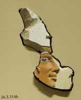 Free download Relief, tomb of Khety: the face of King Mentuhotep II - see 26.3.354-8 free photo or picture to be edited with GIMP online image editor