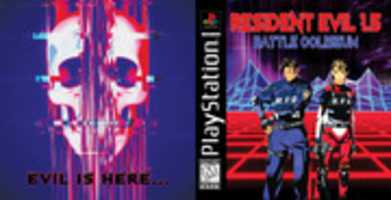 Free download Resident Evil 1.5: Battle Coliseum - Fan Packaging Art free photo or picture to be edited with GIMP online image editor