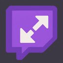 Resizable Twitch Emote Picker  screen for extension Chrome web store in OffiDocs Chromium