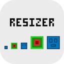 Resizer GameNavigate obstacles with size changing portals!  screen for extension Chrome web store in OffiDocs Chromium
