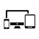 Responsive design tester  screen for extension Chrome web store in OffiDocs Chromium