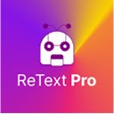 Retext Pro  screen for extension Chrome web store in OffiDocs Chromium