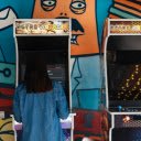 Retro Arcade Game Characters  screen for extension Chrome web store in OffiDocs Chromium
