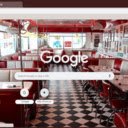 Retro Diner Interior  screen for extension Chrome web store in OffiDocs Chromium