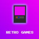Retro Games Offline  screen for extension Chrome web store in OffiDocs Chromium
