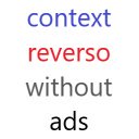 Reverso Ads Free  screen for extension Chrome web store in OffiDocs Chromium
