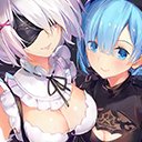 Anime Re:Zero 2B X Rem | Màn hình Chủ đề Manga 2017 cho tiện ích mở rộng cửa hàng Chrome trực tuyến trong OffiDocs Chromium