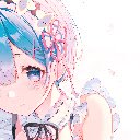 ReZero Rem Anime Girl Maid Anime Theme  screen for extension Chrome web store in OffiDocs Chromium