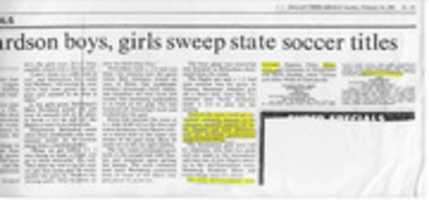 Free download Richardson boys,girls sweep state soccer titles free photo or picture to be edited with GIMP online image editor