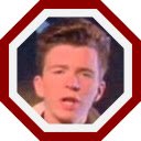 OffiDocs Chromium 中 Chrome 网上商店扩展程序的 RickRoll Blocker 屏幕