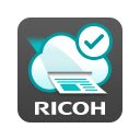 Ricoh Cloud Print  screen for extension Chrome web store in OffiDocs Chromium
