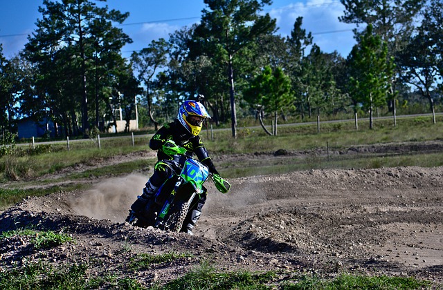 Free download rider kawasaki dirt bike soil free picture to be edited with GIMP free online image editor