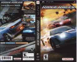 Free download Ridge Racer [ULUS-10001] PSP Box Art free photo or picture to be edited with GIMP online image editor