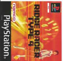 Free download Ridge Racer Type 4 (PS1 PAL Front Cover) free photo or picture to be edited with GIMP online image editor