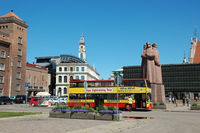 Free download riga tourism area bus tourist free picture to be edited with GIMP free online image editor