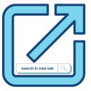 Right Click Search Google in New Tab  screen for extension Chrome web store in OffiDocs Chromium